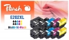 Peach 10er-Pack Tintenpatronen, kompatibel zu  Epson No. 202XL, T02G1*2, T02H1, T02H2, T02H3, T02H4